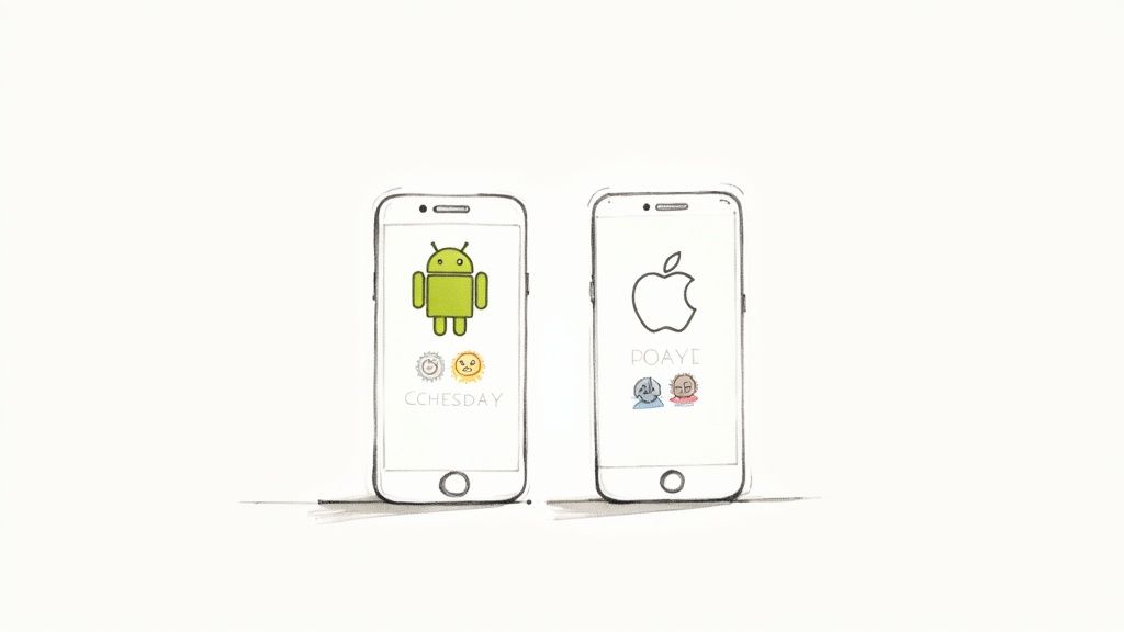 Scheduling Messages on Phone