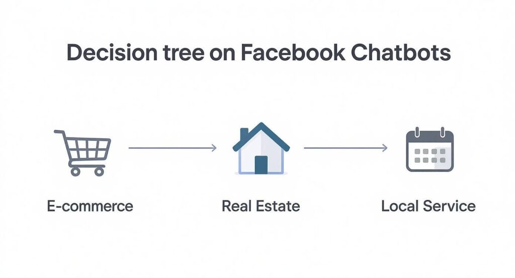 decision tree on FB chatbots
