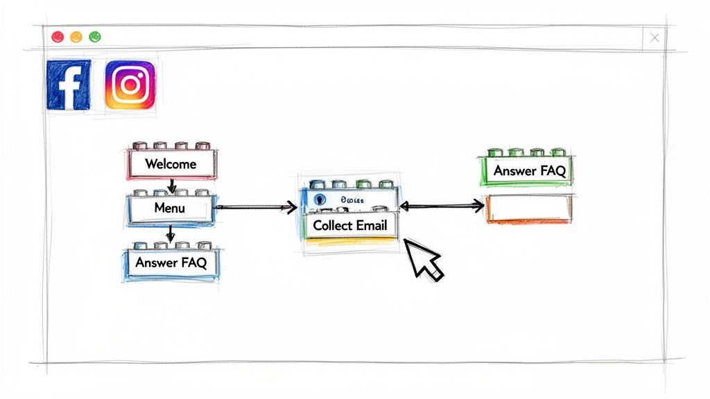 Facebook Chatbot Flow