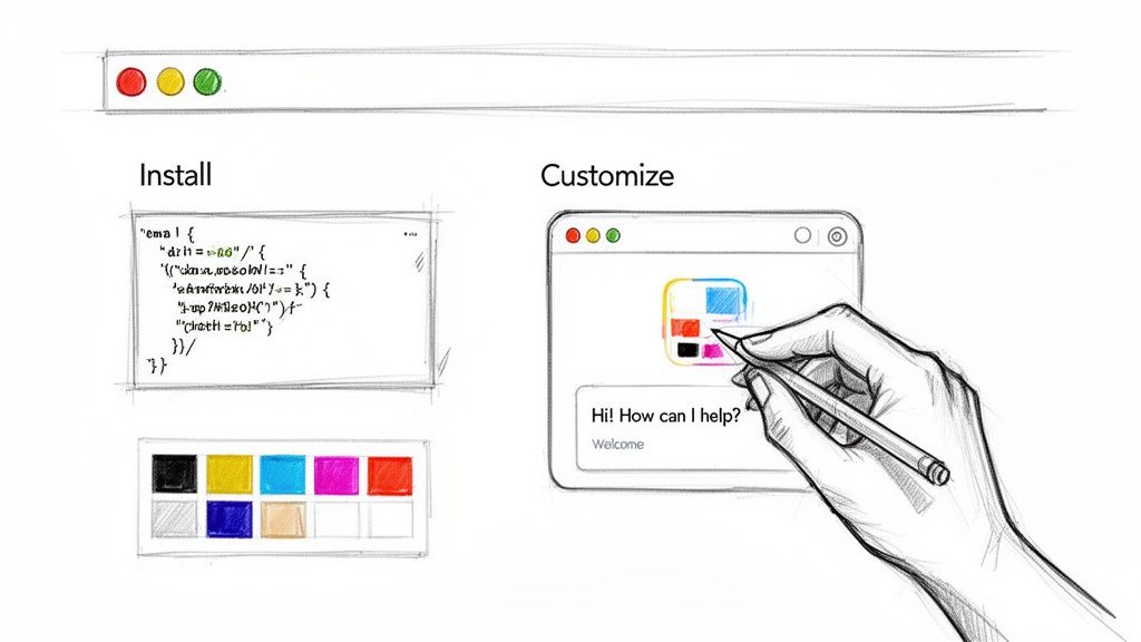 Chat Widget Website Setup