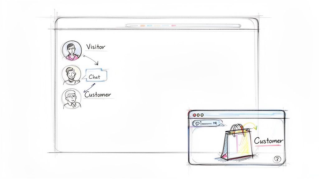Website Customer Flow