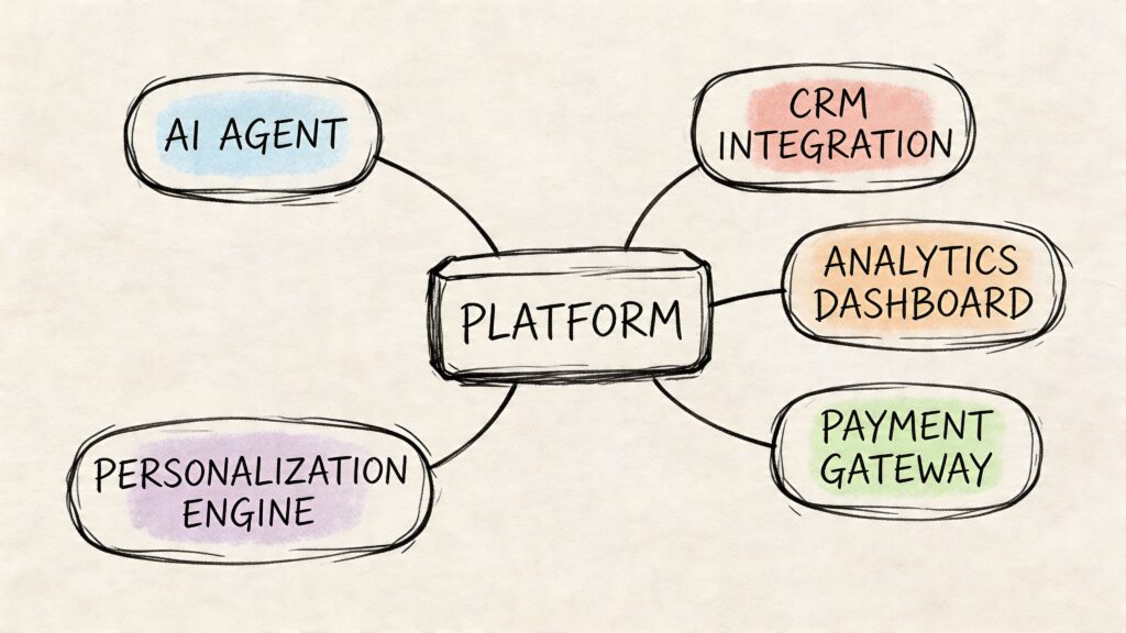 Conversational Commerce Platform Mind Map