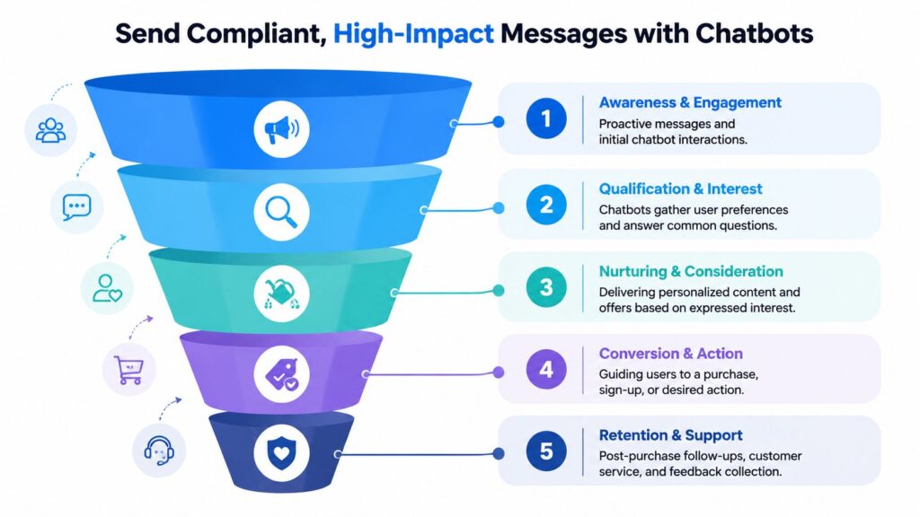 Notifications on Messenger Chatbot Funnel