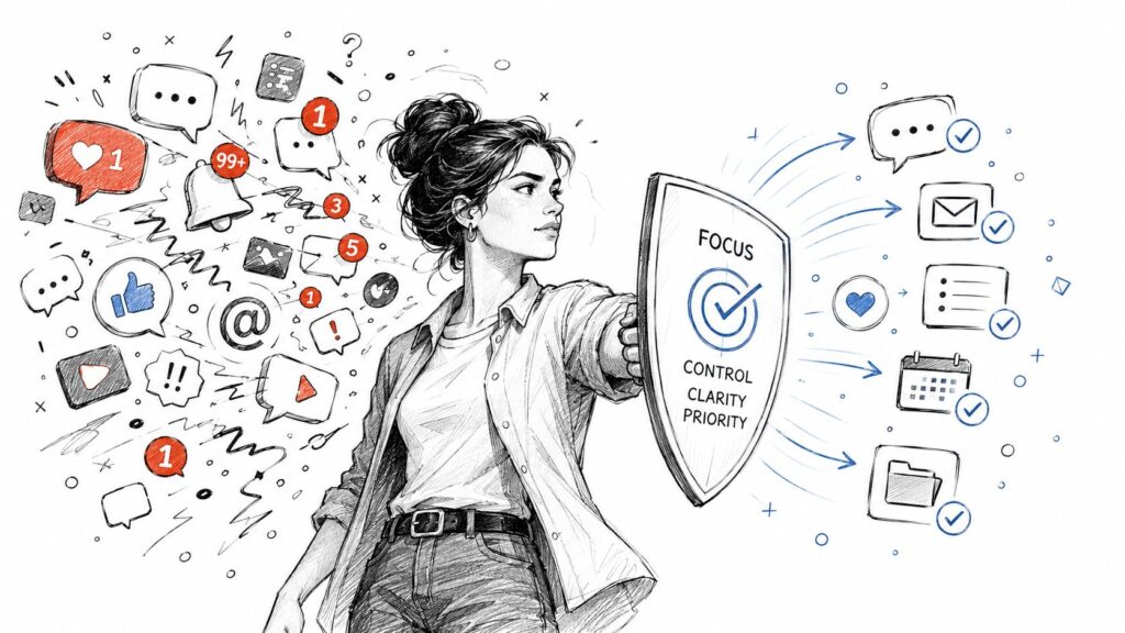 Notifications on Messenger Productivity Focus