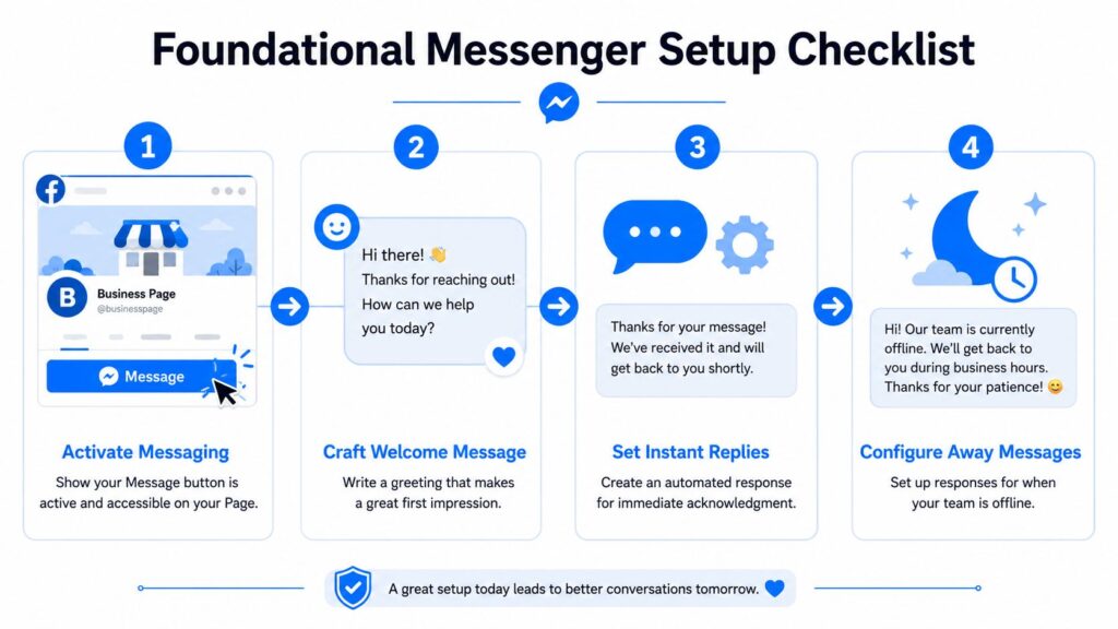 Facebook Messenger Customer Service Setup Checklist