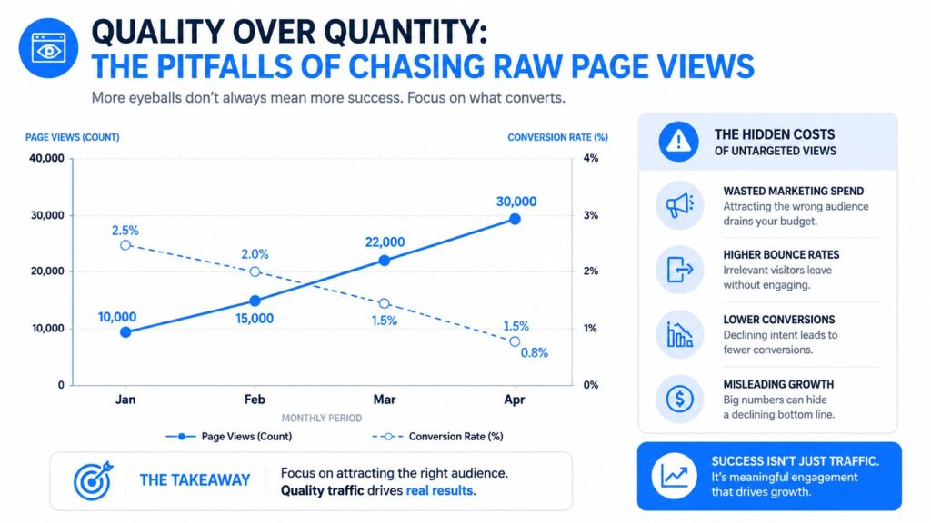 Facebook Page View Conversion Chart