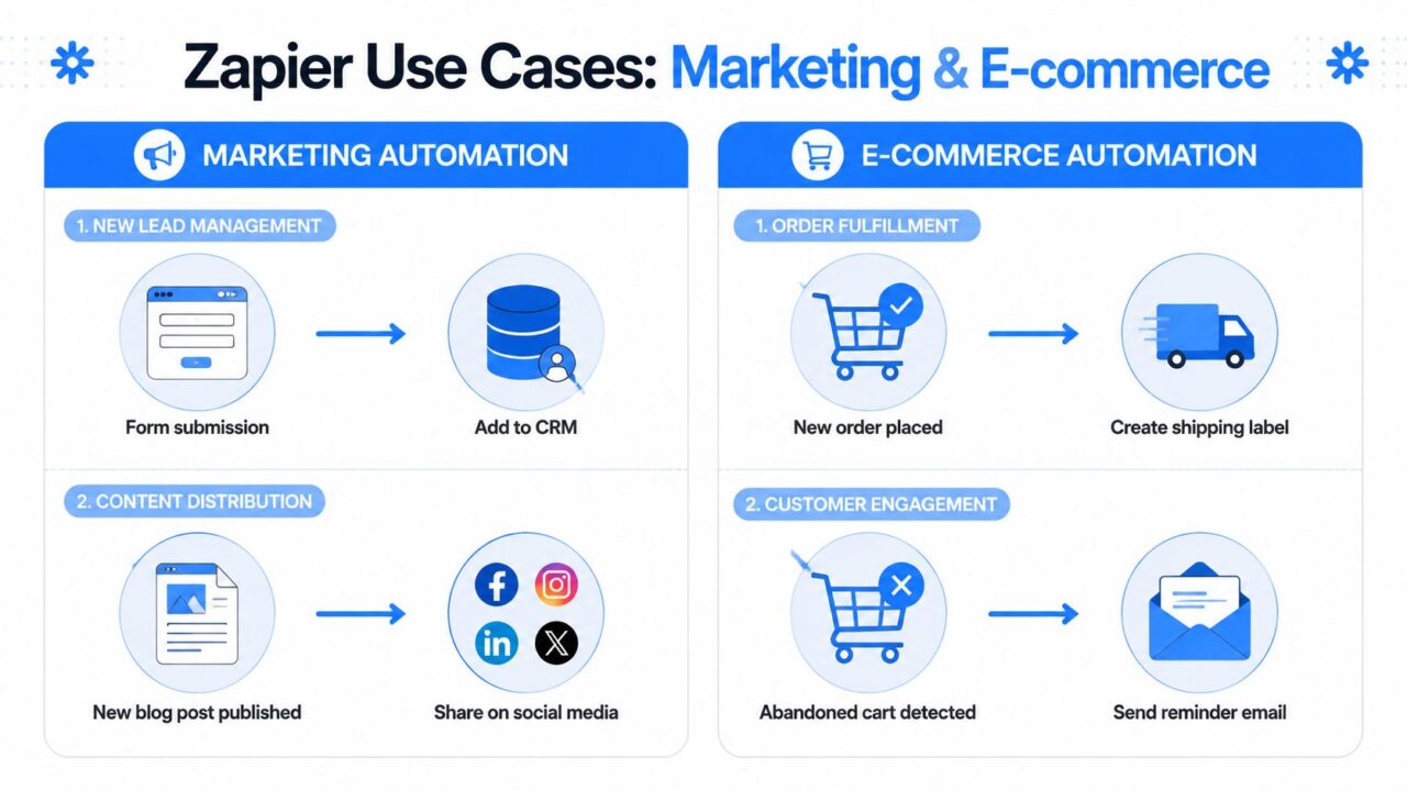Zapier Automation Marketing Ecommerce