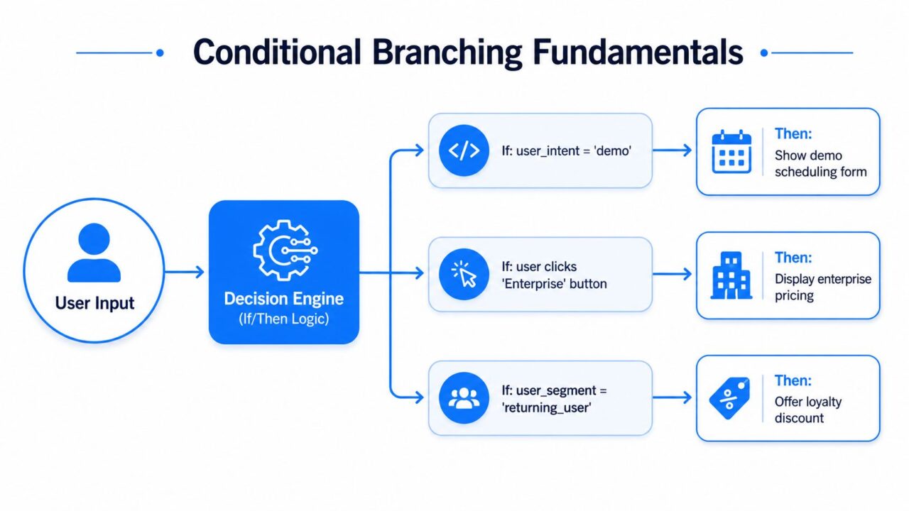 Conditional Branching Logic Flow