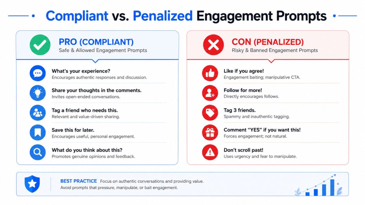 Get Facebook Post Likes Engagement Prompts