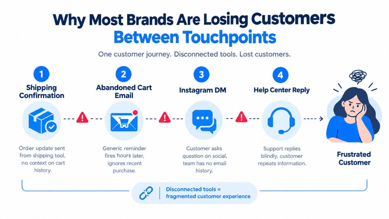 Customer Journey Automation Disconnected Tools