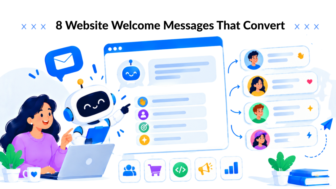 clepher-website-welcome-messages